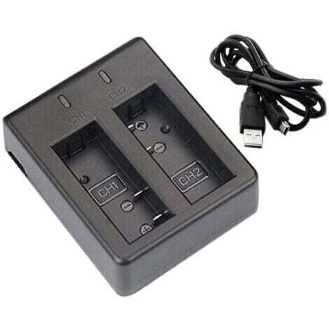 Double chargeur pour Eken H9 H9r et Sjcam Sj4000 Sj 4000 Sj5000 (1/5)