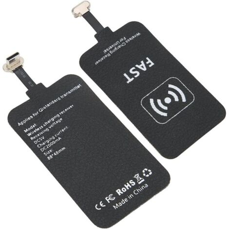 Récepteur de Chargeur sans Fil de Type C 10 W sans Fil Rapide Récepteur de Chargeur à Induction Module de Patch de Rapide Interface Récepteur et Adaptateur de Qi Receiver (1/4)