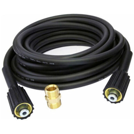 10 M Karcher Rallonge Tuyau Serie K Nettoyeur Haute Pression Tuyau M22 Connecteur Femelle A Male (1/5)
