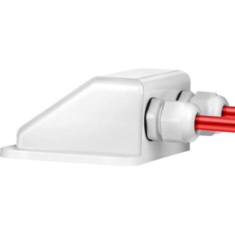 Solaire Passe-Toit Solar Presse-étoupe D'entrée de Double Passe Cables en ABS Solaire Bote de Cable pour Caravane Bateau Camping Car (1/5)
