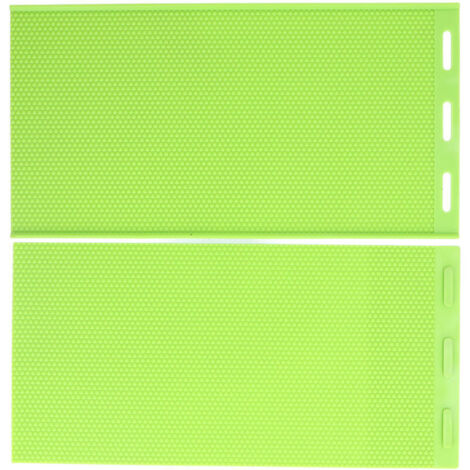 2 pièces 5.4mm Silicone cire d'abeille feuille moule cire d'abeille fondation presse moule apiculteur équipement (1/5)