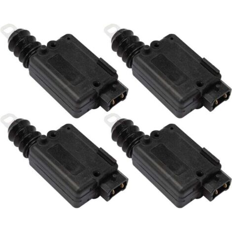 4 × Moteur Centralisation de Porte ou Coffre pour Clio 2 Duster Logan Sandero, Actionneur de Verrouillage Central pour Megane Scénic Trafic Twingo Espace Kangoo Master 2 7701039565 (1/4)
