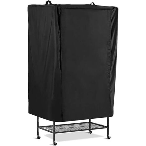 Housse universelle pour cage à oiseaux, imperméable, respirante, occultante, durable, lavable, protection solaire pour animaux domestiques, protection contre les rayons UV(M) (1/5)