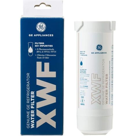Pièces détachées pour réfrigérateur Filtre à eau pour réfrigérateur XWF compatible avec les filtres à eau GE XWFE (1 PACK) (1/5)