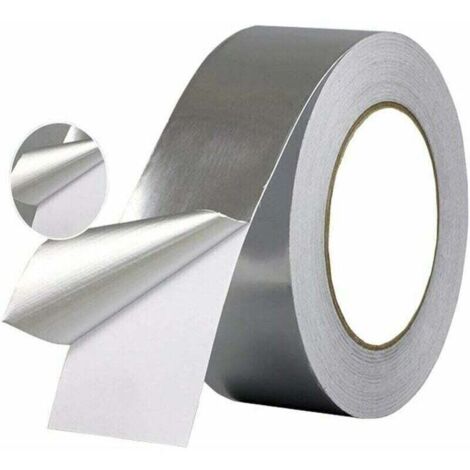 5cmX10mX0.06mm,1 pcs Ruban d'isolation thermique résistant à la chaleur, ruban étanche Ruban en aluminium pour l'étanchéité ou l'isolation (1/4)