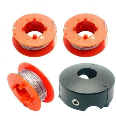 Accessoire pour coupe-bordure , Bobine de fil pour débroussailleuse Bosch pour débroussailleuse ART 23 26 30 Commitrim Easytrim 8 m F016800175 (3 bobines + 1 capuchon) (1/5)