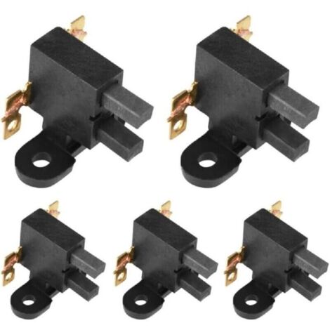 Lot de 5 balais de charbon pour générateur d'essence 2 kw-3 kw – Accessoire de groupe électrogène – Installation facile et durable (1/4)