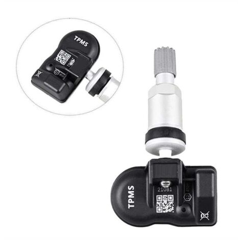 Programmation MX Capteur TPMS Surveillance Pression Pneus 315MHz 433MHz Outil Réparation Universel 2 en 1 Argent
