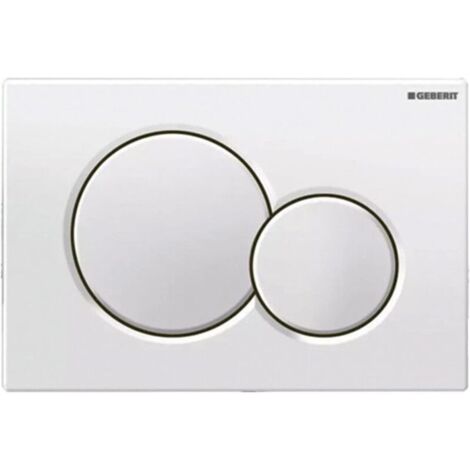 Plaque de Déclenchement Compatible avec 01, UP320,UP300, UP720, Plaque de Déclenchement avec Cadre de Montage, Pièces de Rechange pour Chasses D'eau (1/5)