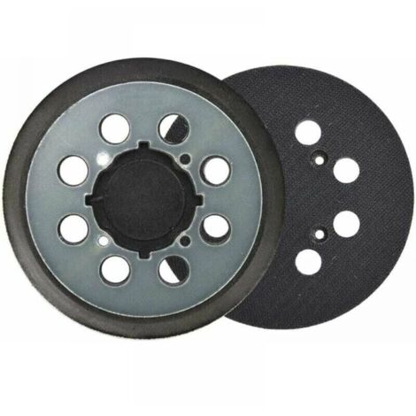 Patin de ponçage 125mm à crochet et boucle – 8 trous pour ponçage précis – Compatible DeWalt DCW210N DWE6423 – Lot de 1 (1/5)