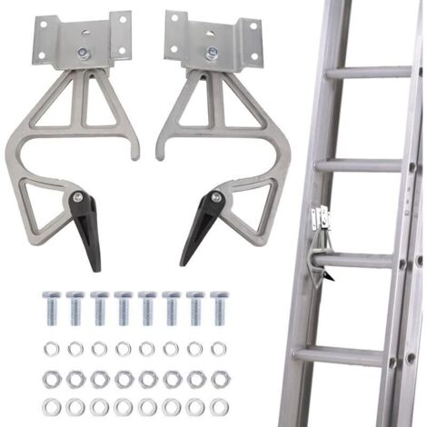 Accessoires d'échelle, serrures d'échelle d'extension en aluminium, accessoires d'échelle d'extension de 2 pièces pour Werner 28-11 Rung Lock Kit (1/5)