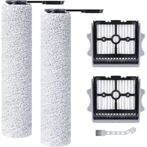 Rouleau de brosse de rechange et Filtre HEPA pour Tineco Floor One Stretch S6/Switch S6 Stretch/Switch S7 Stretch/S7 Stretch Steam/i6 Stretch/i5 Stretch Aspirateur Eau et Poussière Laveur de Sols (1/5)