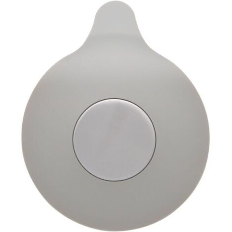 Bouchon de baignoire et d'évier, ensemble baignoire et lavabo en silicone, bouchon d'eau en caoutchouc, ventouse pour cuisine, salle de bain, laverie automatique (gris) (1/5)