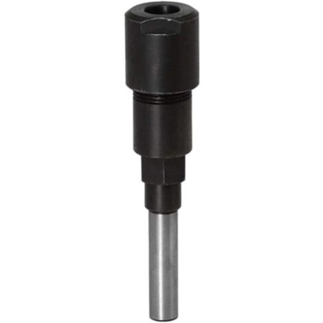 Rallonge de pince de routeur 8 mm – Acier robuste pour fraisage et gravure – Profondeur de coupe maximale – Sécurisée avec clé (1/4)