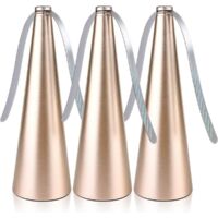 Aiperq – Lot de 3 ventilateurs anti-mouches – Design élégant – Éloigne les insectes des repas en extérieur – Fonctionne à l'ombre et au soleil