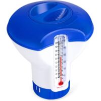 YMYNY Floating Pool Dispenser with Thermometer, Automatic Doser, Floating Spa Diffuser, Dispenser for Pool, Pond, Spa