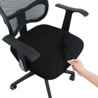 YMYNY Office Chair Cover, Removable Chair Covers, Universal Modern Simplism Style, Swivel Chair Covers for Office Chair, Swivel Swivel Chair, Armrests, Chair
