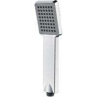 YMYNY Shower Head, Water Saving Pressure - Universal Handheld Shower, 1/2 Inch Interface, Bathroom Handheld Shower, Easy to Install and Clean, Square Shower Head, Chrome