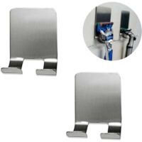 YMYNY Razor Holder, Multifunctional Wall Hooks, Bathroom, Razor Holder, Shower Hooks, Waterproof Multifunctional Hooks, Toothbrush Wall Hooks (Stainless Steel)