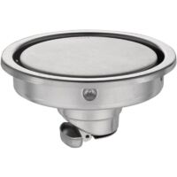 YMYNY 304 Stainless Steel Bathroom Floor Drain Round Grate Anti-odor Floor Drain for Shower Room
