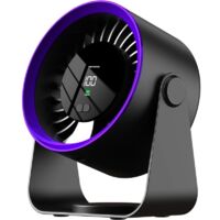 YMYNY Mini Portable Handheld Fan Desk Fan, Quiet USB Rechargeable Handheld Fan 3 Speeds for Home, Office, Travel
