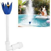 YMYNY Above Ground Pool Fountains, Outdoor Pond Waterfall, Outdoor Pool Accessories, Waterfall Pool Fountains, Above Ground Pool Accessories, Ornamental Pond Fountains, Garden Pump Waterfall