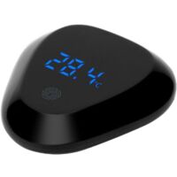 YMYNY Digital Aquarium Thermometer, Wireless Touch Screen Aquarium Thermometer, Accurate LED Display Thermometer with Sticker for Home, Fish Tank, Baby Bath