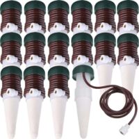 Bâtonnets d'arrosage Ulisem, système d'arrosage automatique, arrosage goutte à goutte automatique pour plantes, libération lente pour plantes d'intérieur ou d'extérieur (lot de 16)