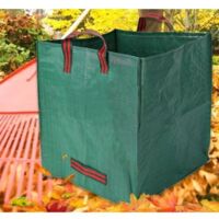 125L Square Garden Leaves Bag Yard Trash Bag Pliable (50×50×50cm)