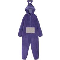 Manteau et imperméable pour chien,Adult Teletubbies Pyjamas Winter Costumes Onesies Cosplay Pajamas Noël Sleepwear Jumpsuit Halloween Animal Jumpsuit--Violet,L