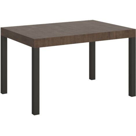 Tavolo allungabile 90x140/244 cm Everyday Noce telaio Antracite