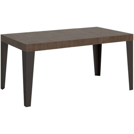 Tavolo allungabile 90X120/224 cm Flame Premium Noce telaio Antracite (1/3)