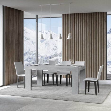 Tavolo allungabile 180/440x90 cm Roxell cemento (1/5)