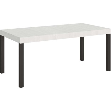 Tavolo allungabile 130/234x90 cm Everyday cemento gambe antracite