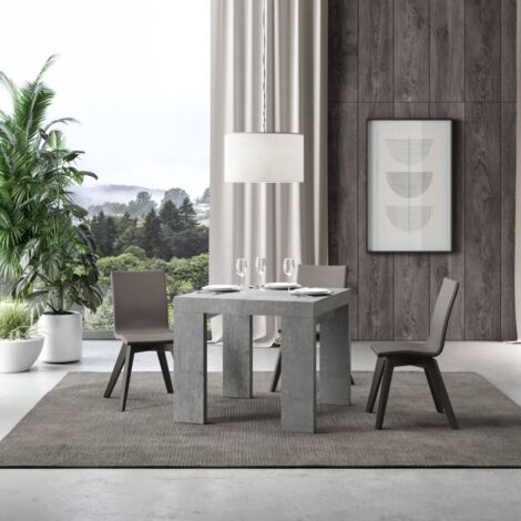 Tavolo ROXELL 90x90 allungabile a 246 cm Cemento (1/5)