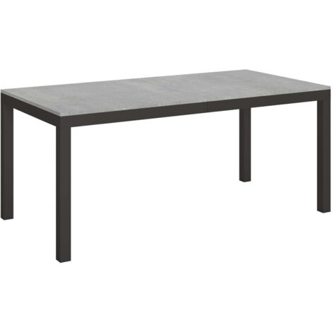 Tavolo allungabile 120/224x90 cm Everyday Evolution noce telaio e gambe antracite (1/5)