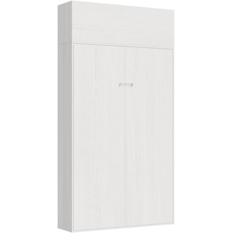Letto 120 Kentaro Bianco Frassino con pensile vasistas