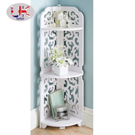 3 Tier Shelving Corner Shelves Living Room Furniture