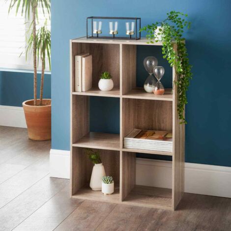 6 Cube Unit-Oak