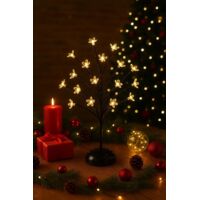 LED Cherry Twig Tree Lights Light Up Blossom Christmas Tree Table Lamp Decor