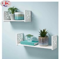Wall Shelves 2pk U Shape Floating Shelf Display Storage & Decoration