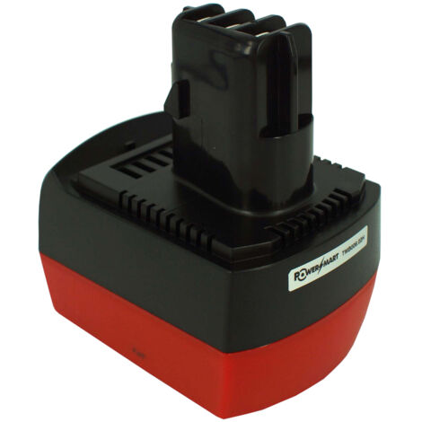 PowerSmart 2000mAh 12V Ni-MH Batterie pour Metabo Perceuse à percussion SSP12, lampe universelle ULA 9.6-18, 6.02151.50, 6.25473 (1/5)