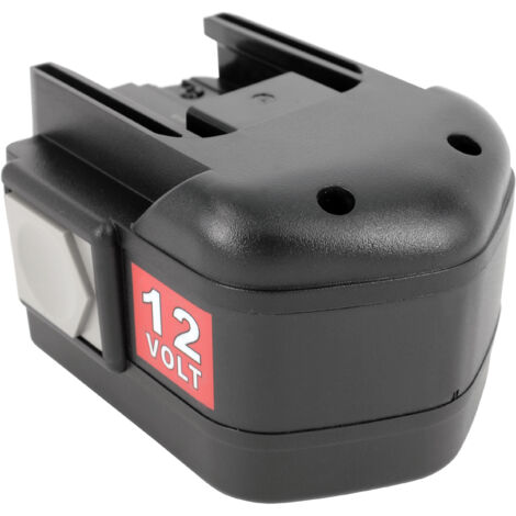PowerSmart 2000mAh 12V Ni-MH Batterie pour AEG BSB 12 STX, SB2E 12 STX, SB2E 12 Super couple, M1230, MXM12, YTB001 (1/5)
