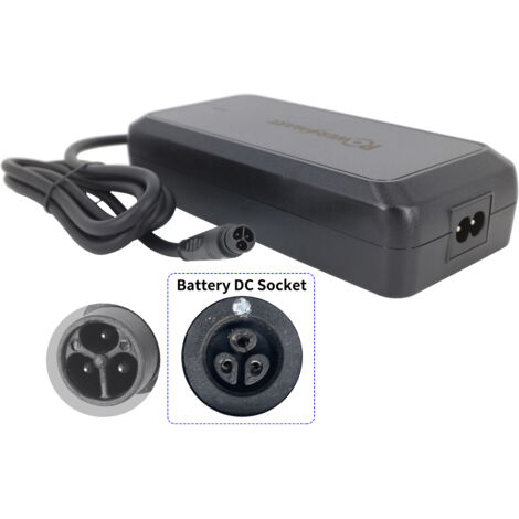 PowerSmart 42V 4A Chargeur pour Carrera Actuate 1 / Actuate 2 - Batterie 36 V (IMP 3 broches)