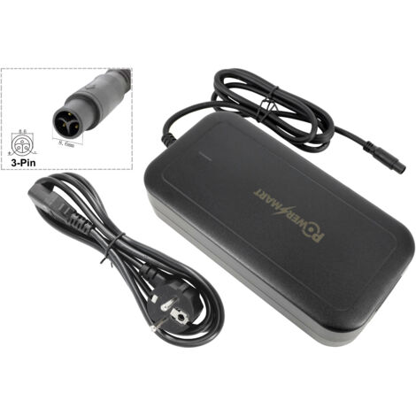 PowerSmart Chargeur 54,6 V 4.5 A pour 48 V lithium batterie, compatible avec SUPER73-S2, SUPER73-S1, SUPER73-Z Miami