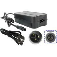 PowerSmart 2A 36V Chargeur 3 broches pour batterie de vélo urbain Qwic 400Wh BA00091, 500Wh BA00092