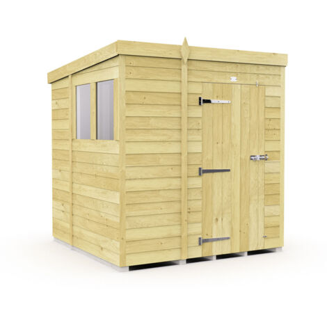 7 x 7 Pent Shed