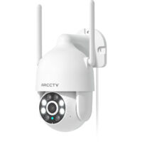 Caméra de Surveillance-ARCCTV-3MP HD-WiFi-Audio Bidirectionnel-Détection du Mouvement-1pièce