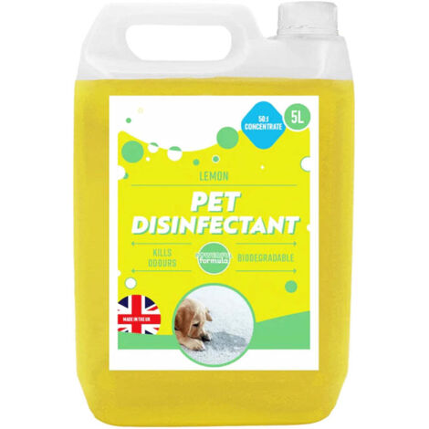 2 x 5L Bubble Gum Pet Disinfectant Fresh Deodoriser Removes Unwanted Stains