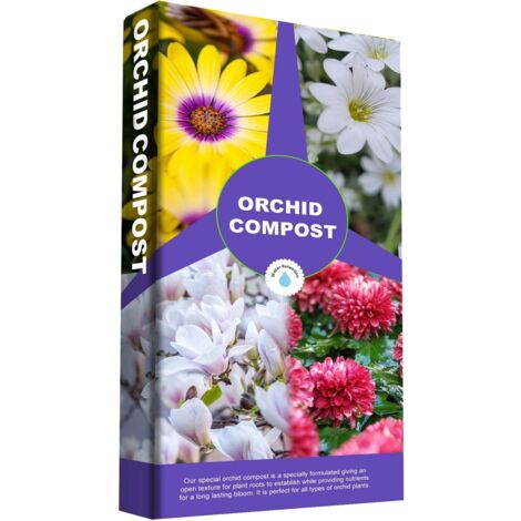 1 x 10L Orchid Potting Compost Mix For Lovely Orchid Plants & Stronger Roots (1/2)